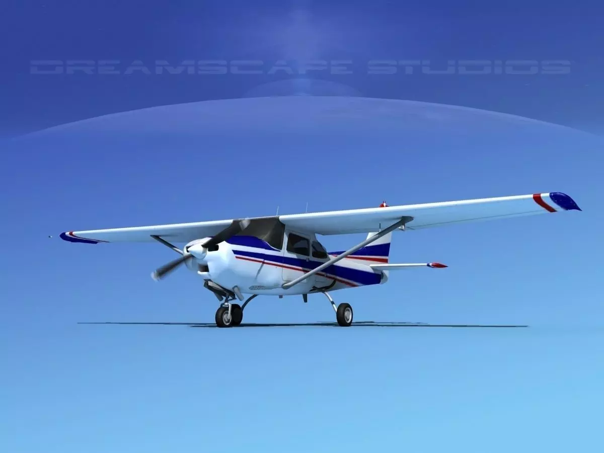 Cessna 172RG Cutlass V02 3D model_0