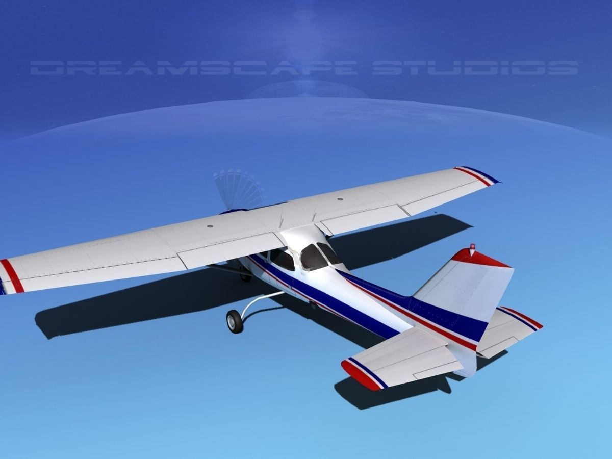 Cessna 172RG Cutlass V02 3D model_7