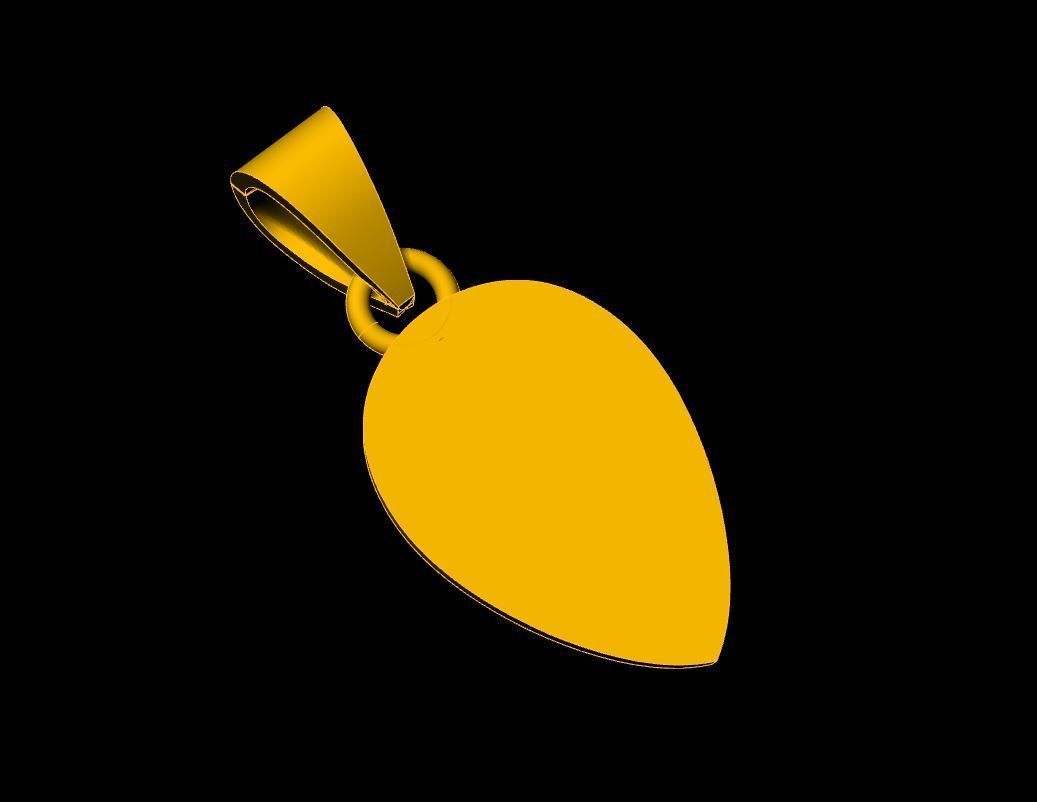 Laxmi Pendant-007  3D print model_7