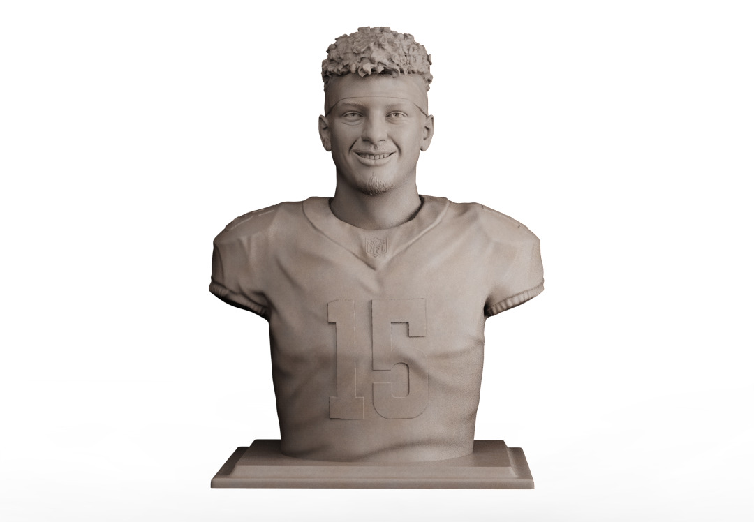 Patrick Mahomes 3D print model_5