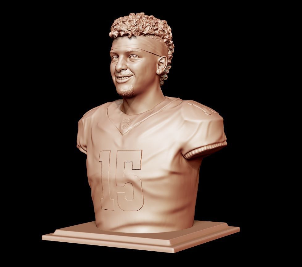 Patrick Mahomes 3D print model_18