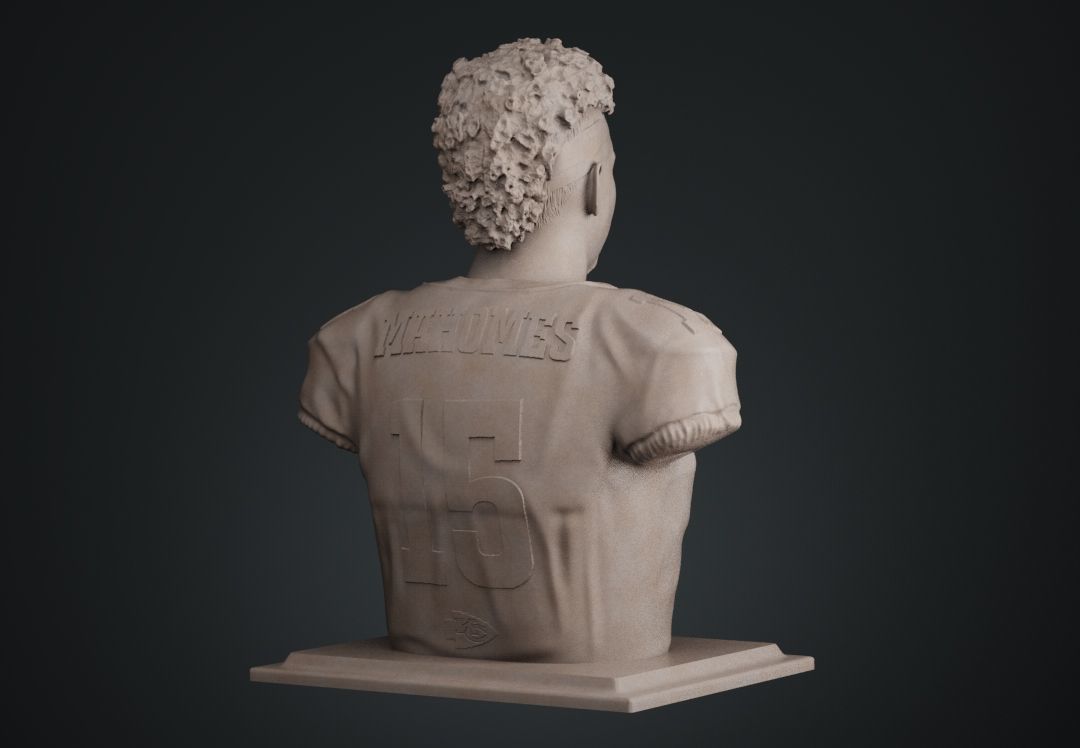 Patrick Mahomes 3D print model_10