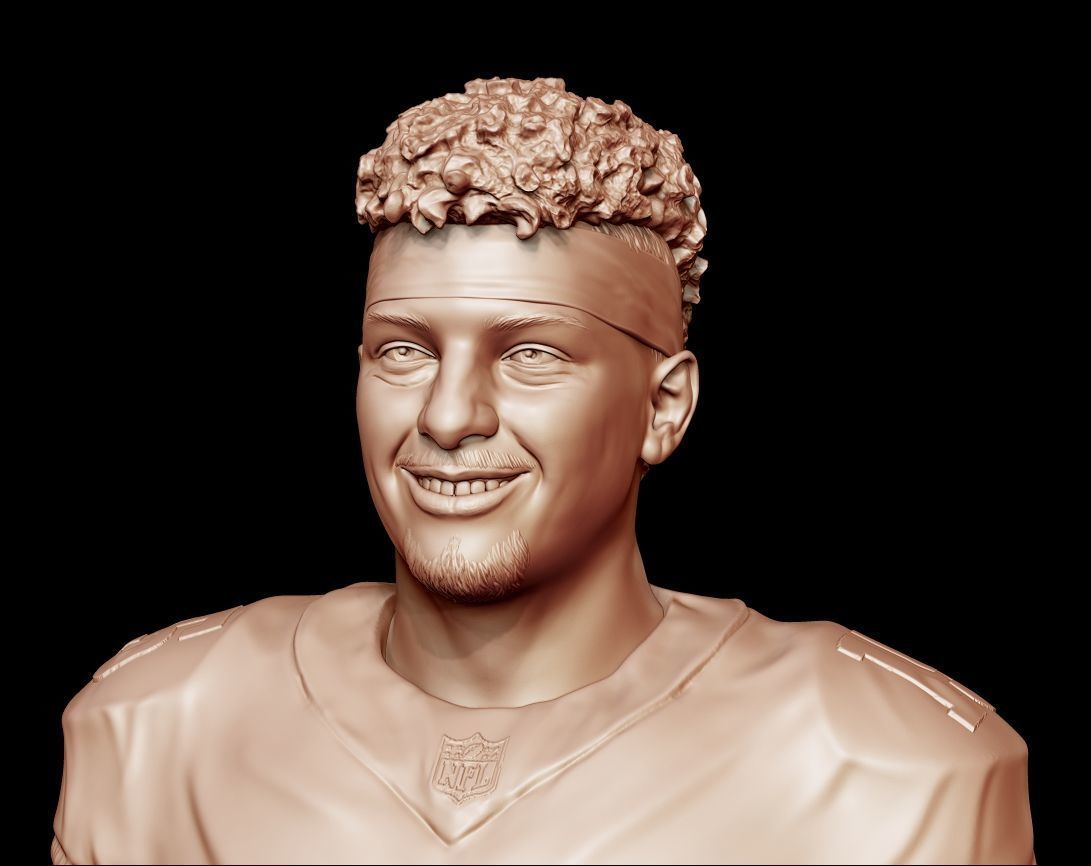 Patrick Mahomes 3D print model_22