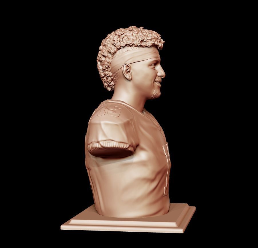 Patrick Mahomes 3D print model_19