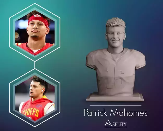 Patrick Mahomes 3D print model