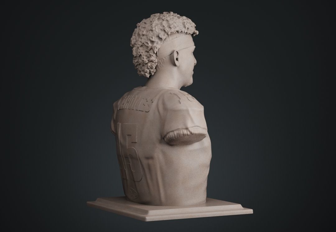 Patrick Mahomes 3D print model_9