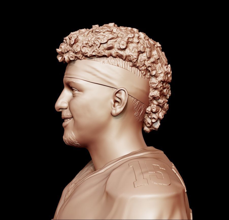 Patrick Mahomes 3D print model_21