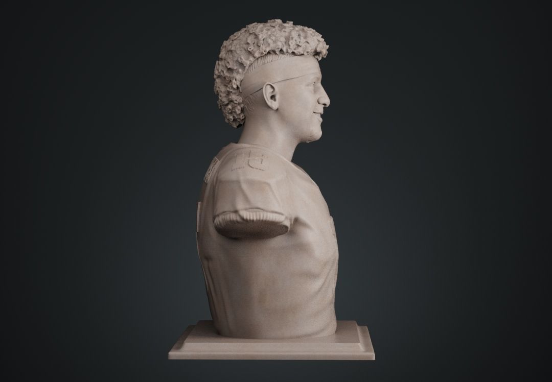 Patrick Mahomes 3D print model_8