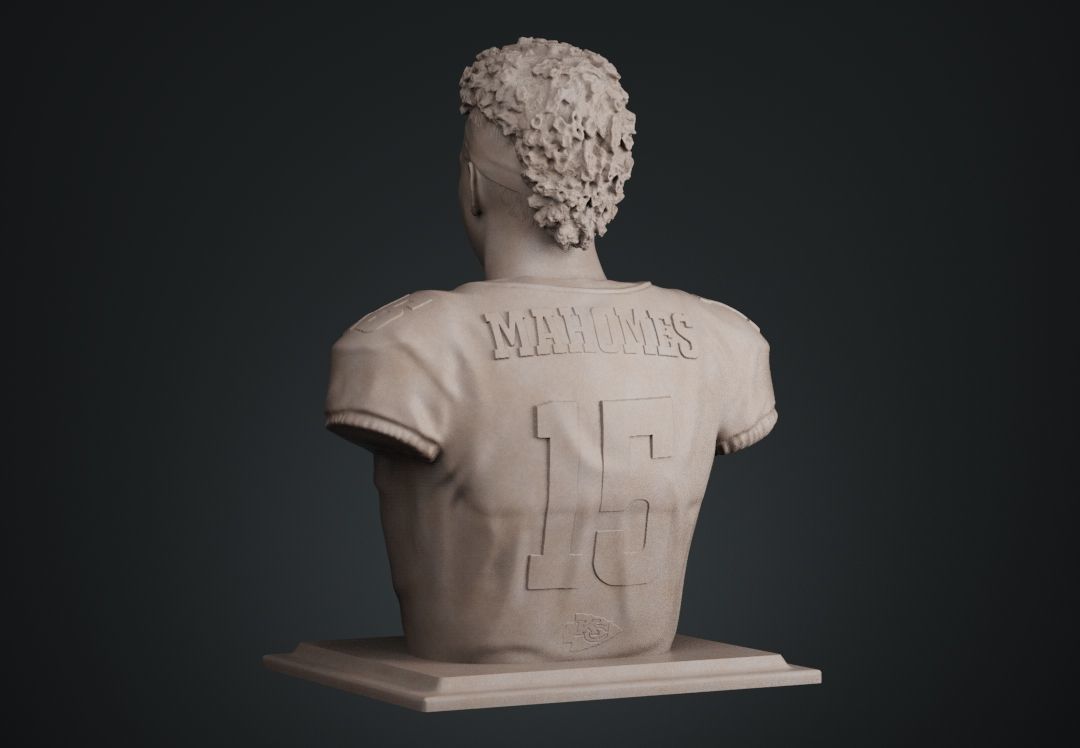 Patrick Mahomes 3D print model_12