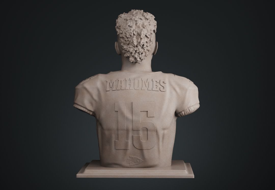 Patrick Mahomes 3D print model_11