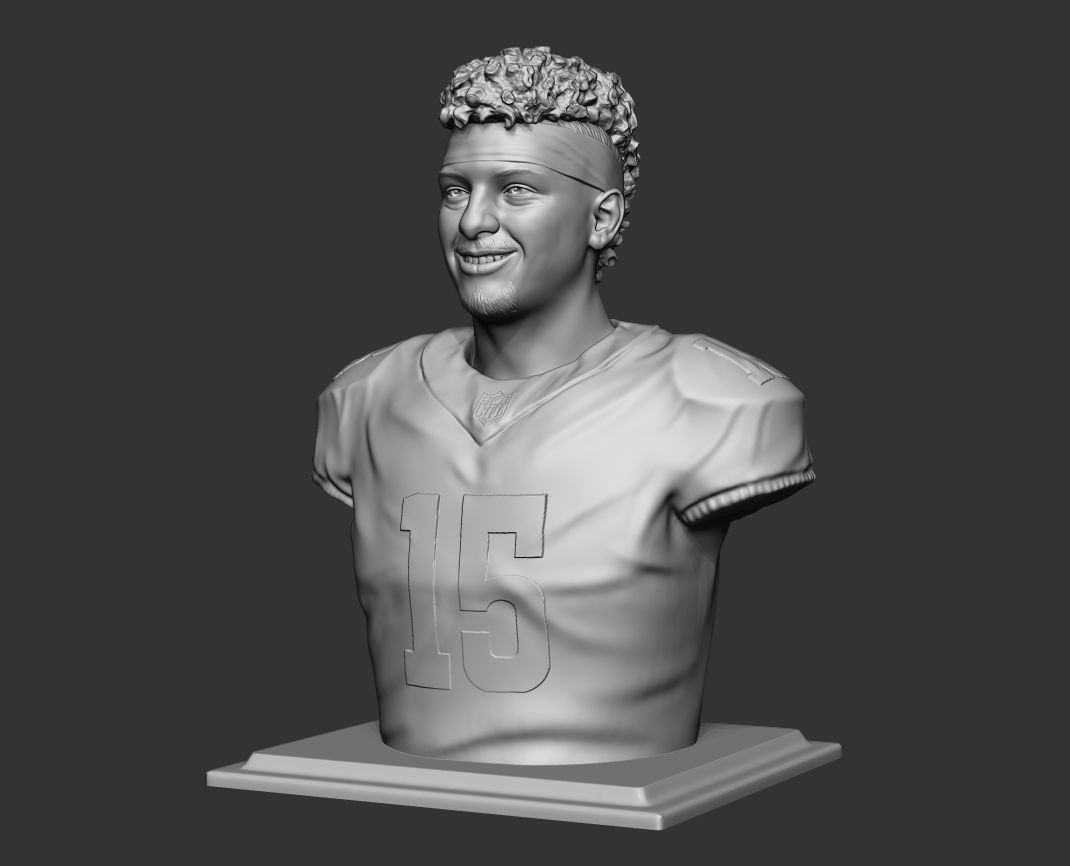 Patrick Mahomes 3D print model_25