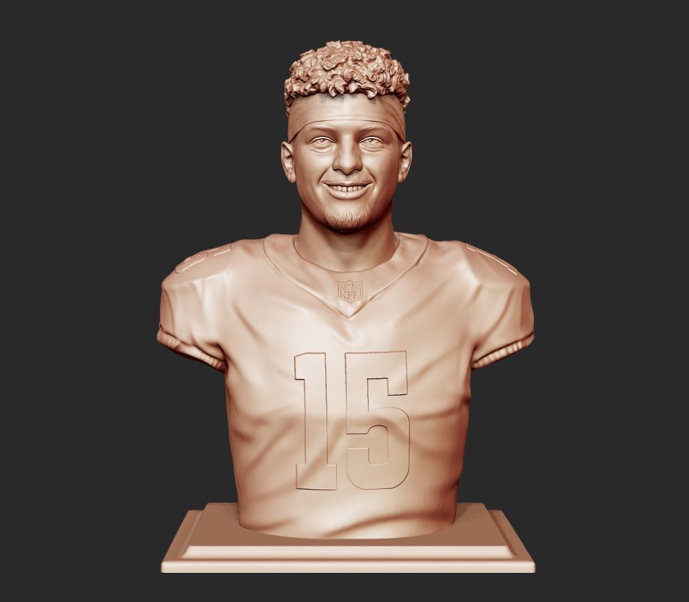 Patrick Mahomes 3D print model_14