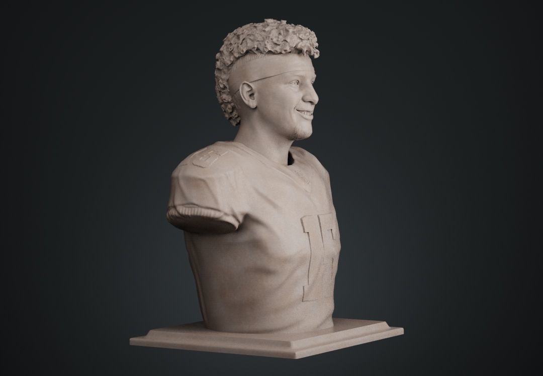 Patrick Mahomes 3D print model_7