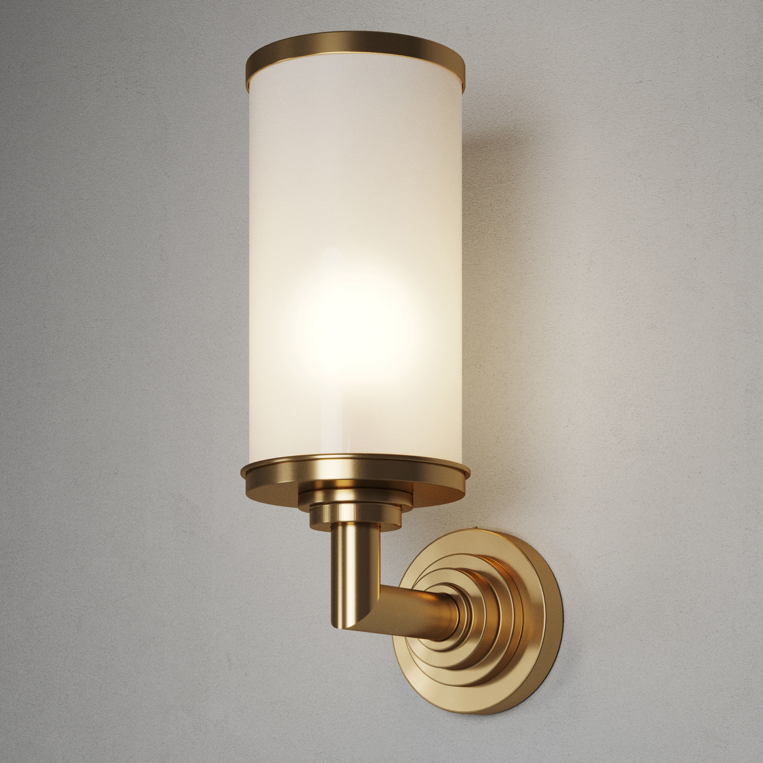 Sconce Dantone Home Stone 3D model_3