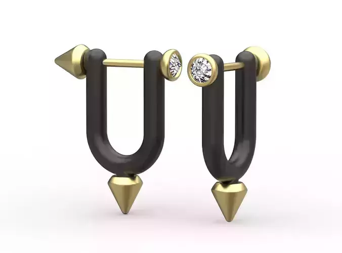 earrings 3D print model