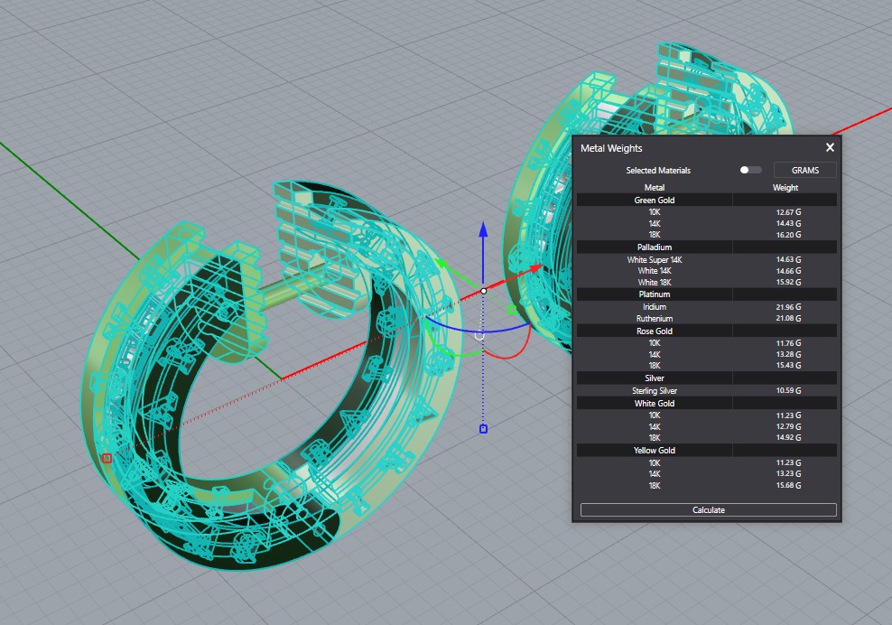 Bvlgari Earring - B Zero 1 3D print model_4