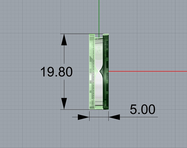 Bvlgari Earring - B Zero 1 3D print model_2