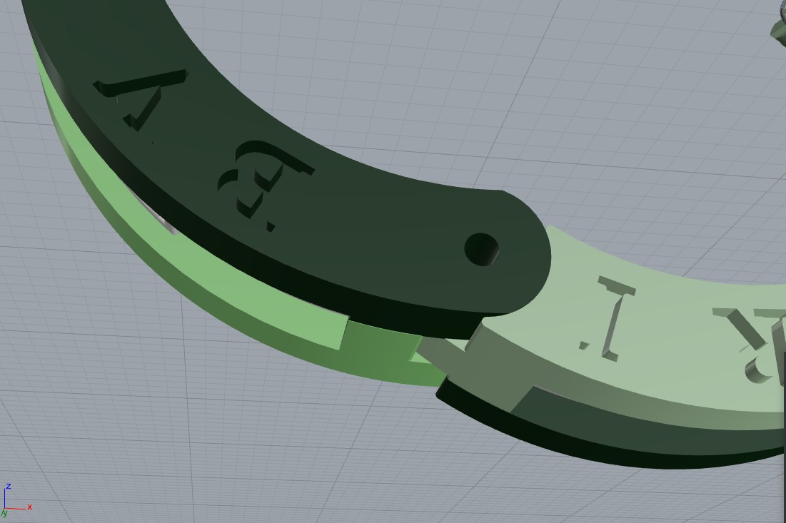 Bvlgari Earring - B Zero 1 3D print model_6