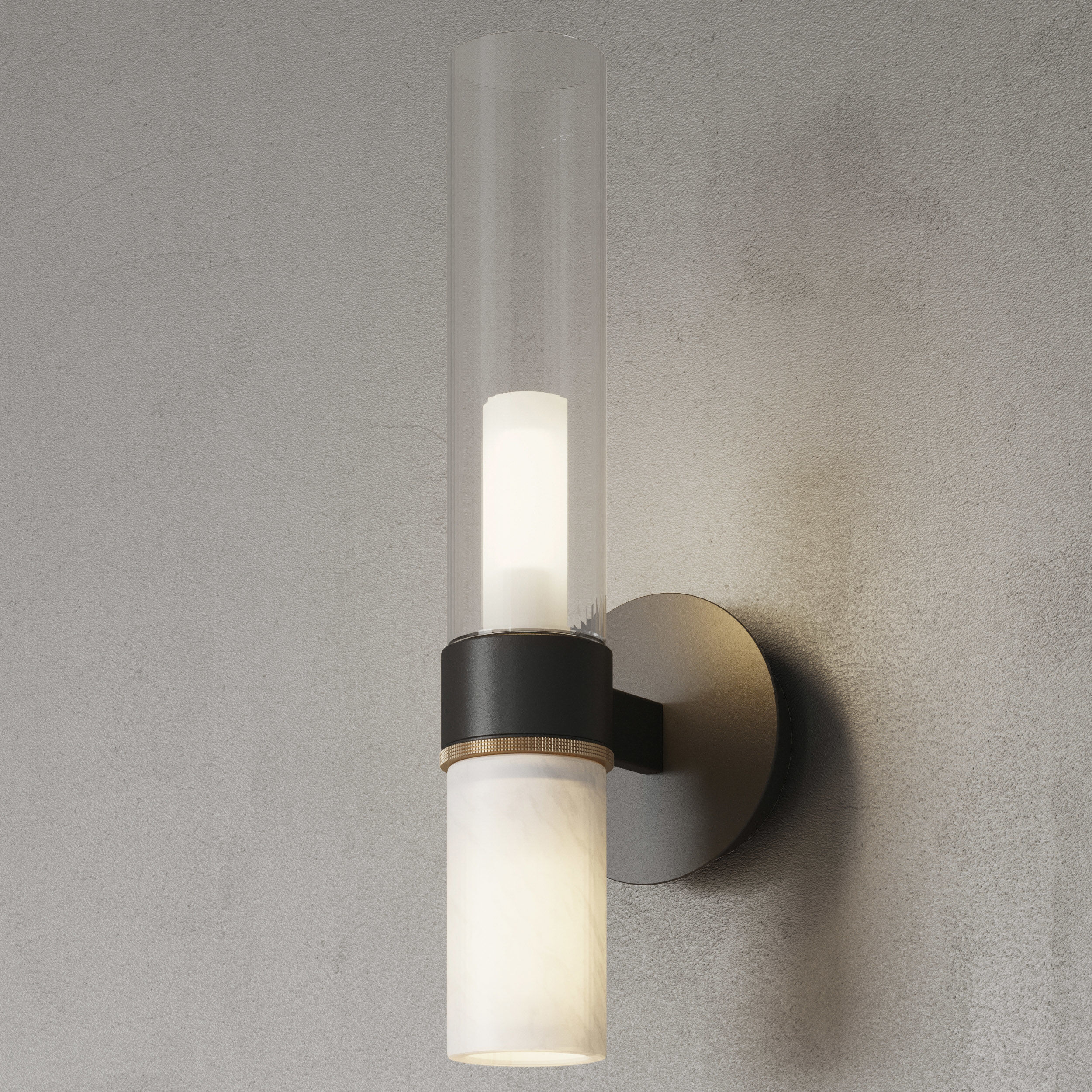 Dantone Home Trumpet Sconce 3D model_2