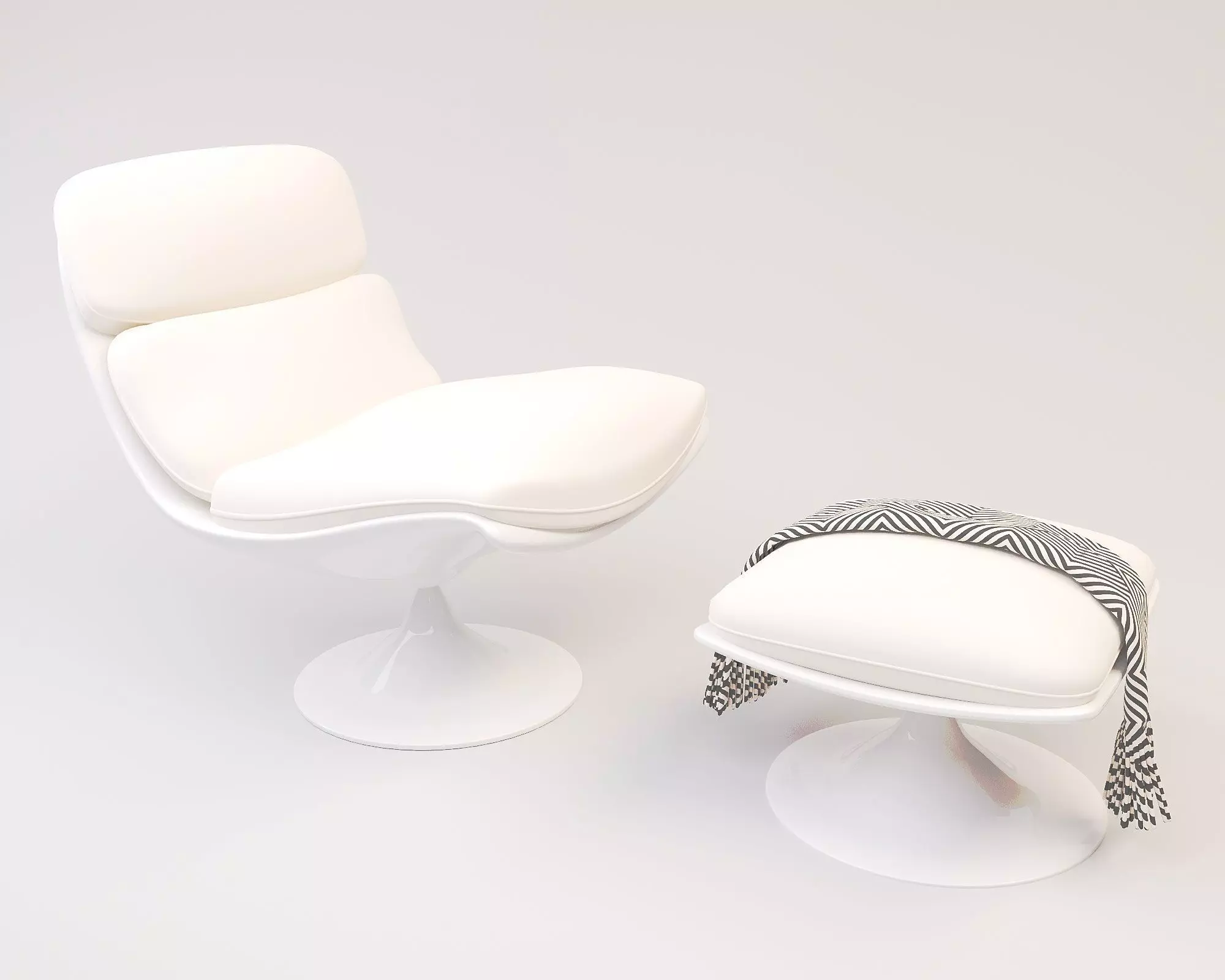 Pattie Armchair Free low-poly 3D model