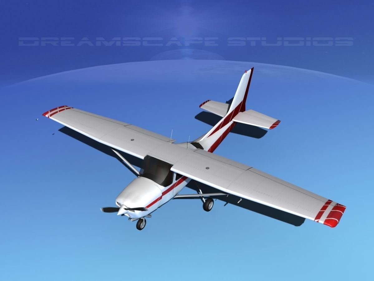Cessna 172RG Cutlass V03 3D model_10