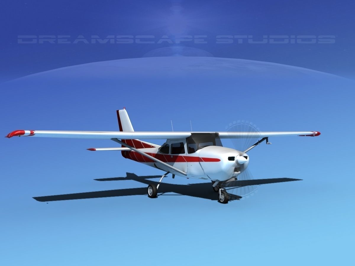Cessna 172RG Cutlass V03 3D model_2