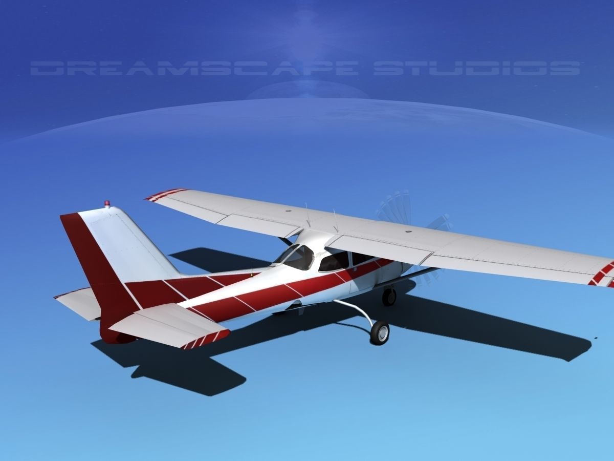 Cessna 172RG Cutlass V03 3D model_5