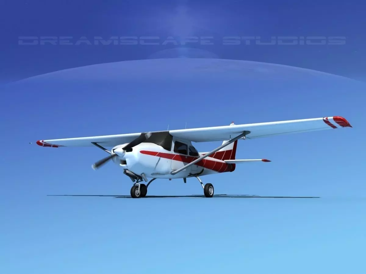 Cessna 172RG Cutlass V03 3D model_0