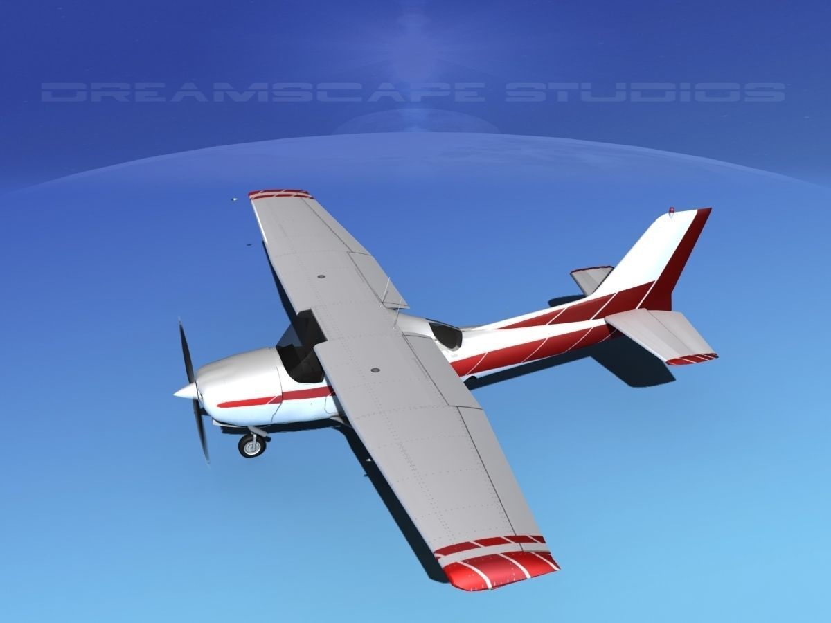 Cessna 172RG Cutlass V03 3D model_9