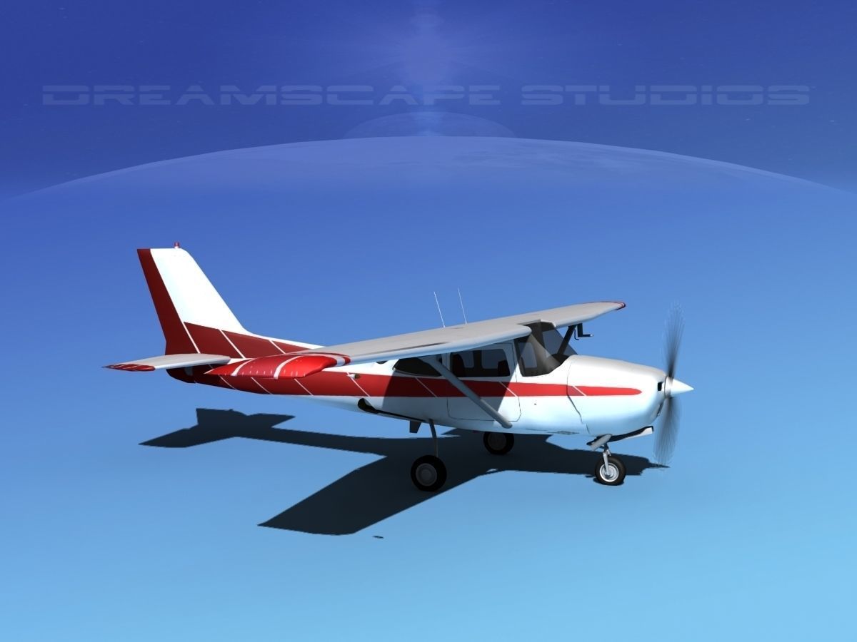 Cessna 172RG Cutlass V03 3D model_3