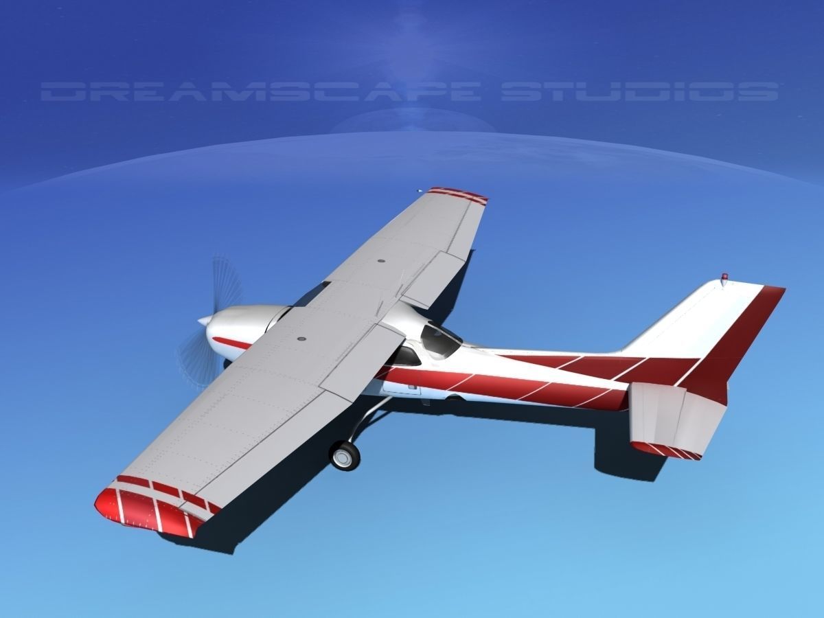 Cessna 172RG Cutlass V03 3D model_8