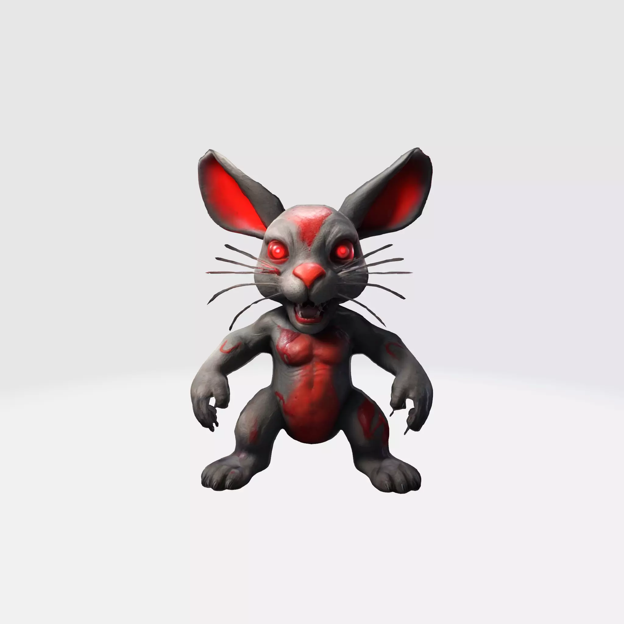 Dark Inferno Rabbit 3D model_0
