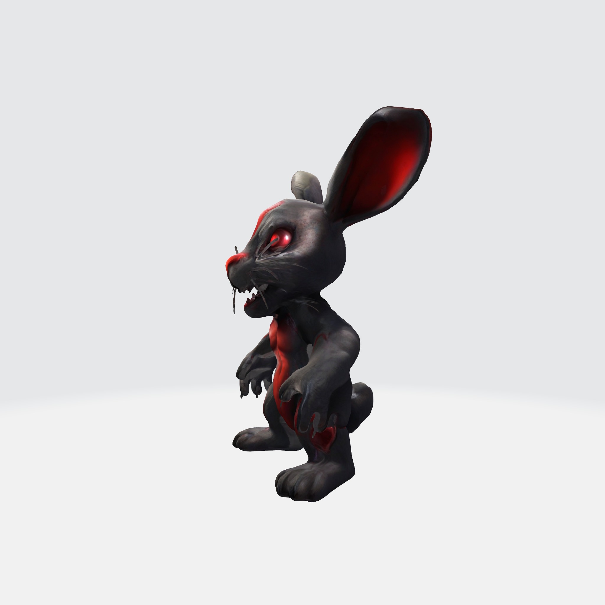 Dark Inferno Rabbit 3D model_2