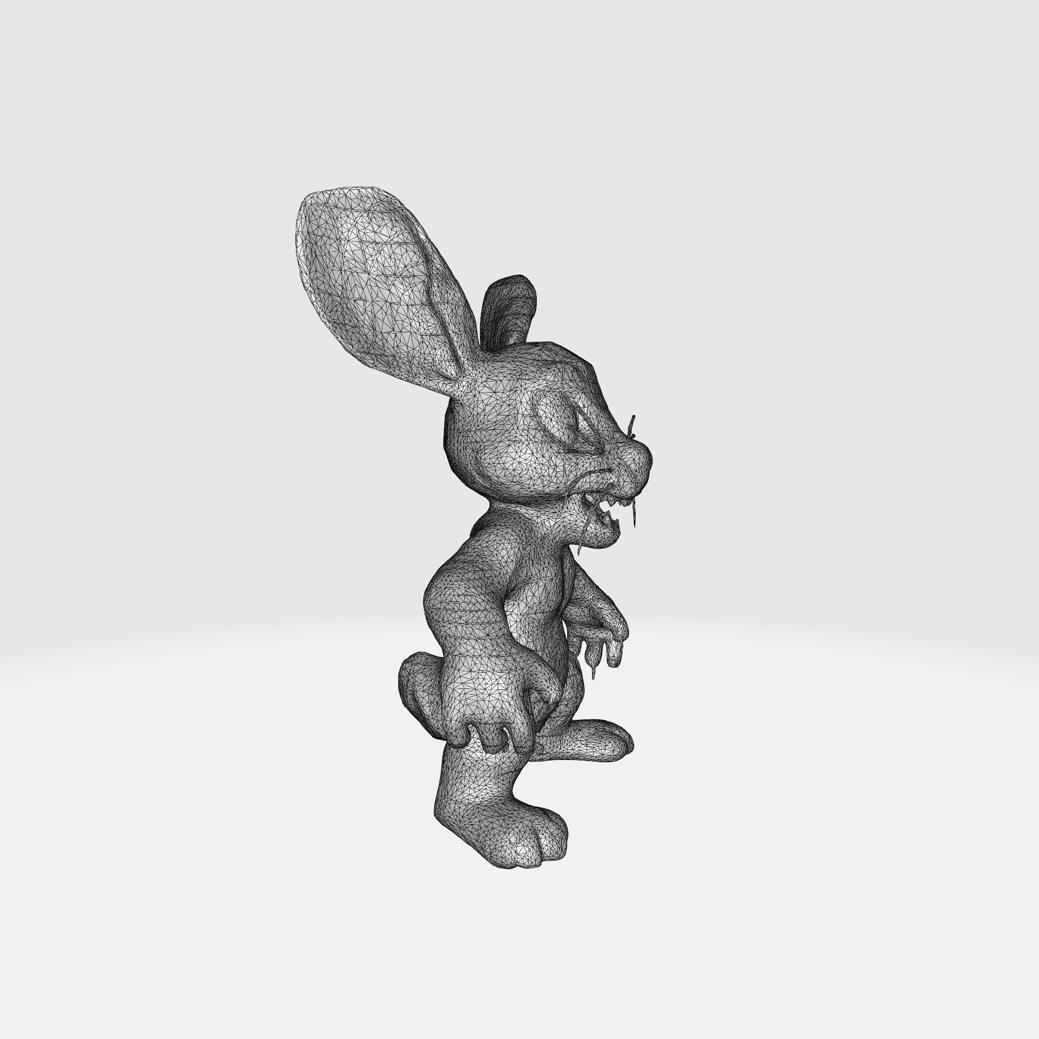 Dark Inferno Rabbit 3D model_6