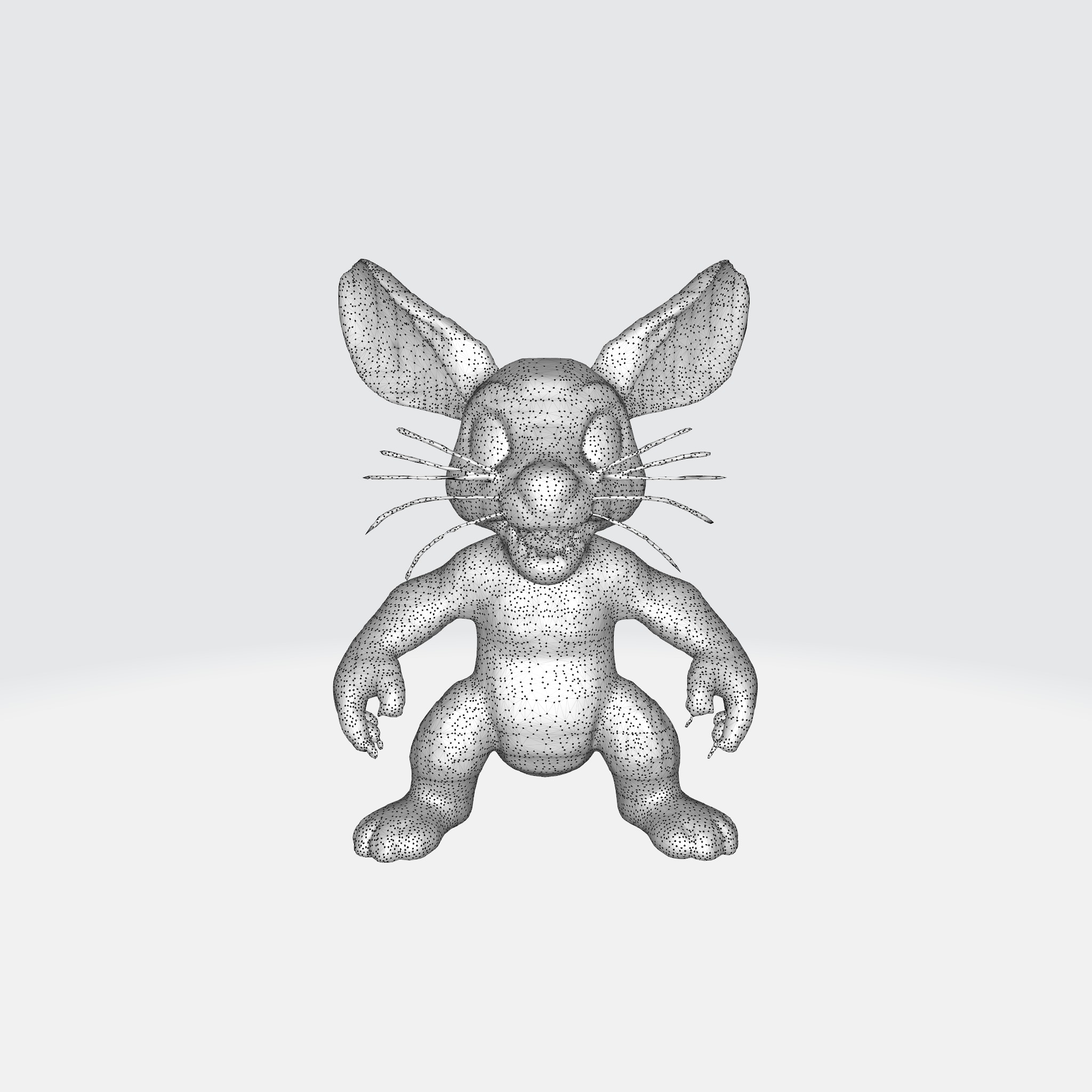 Dark Inferno Rabbit 3D model_9