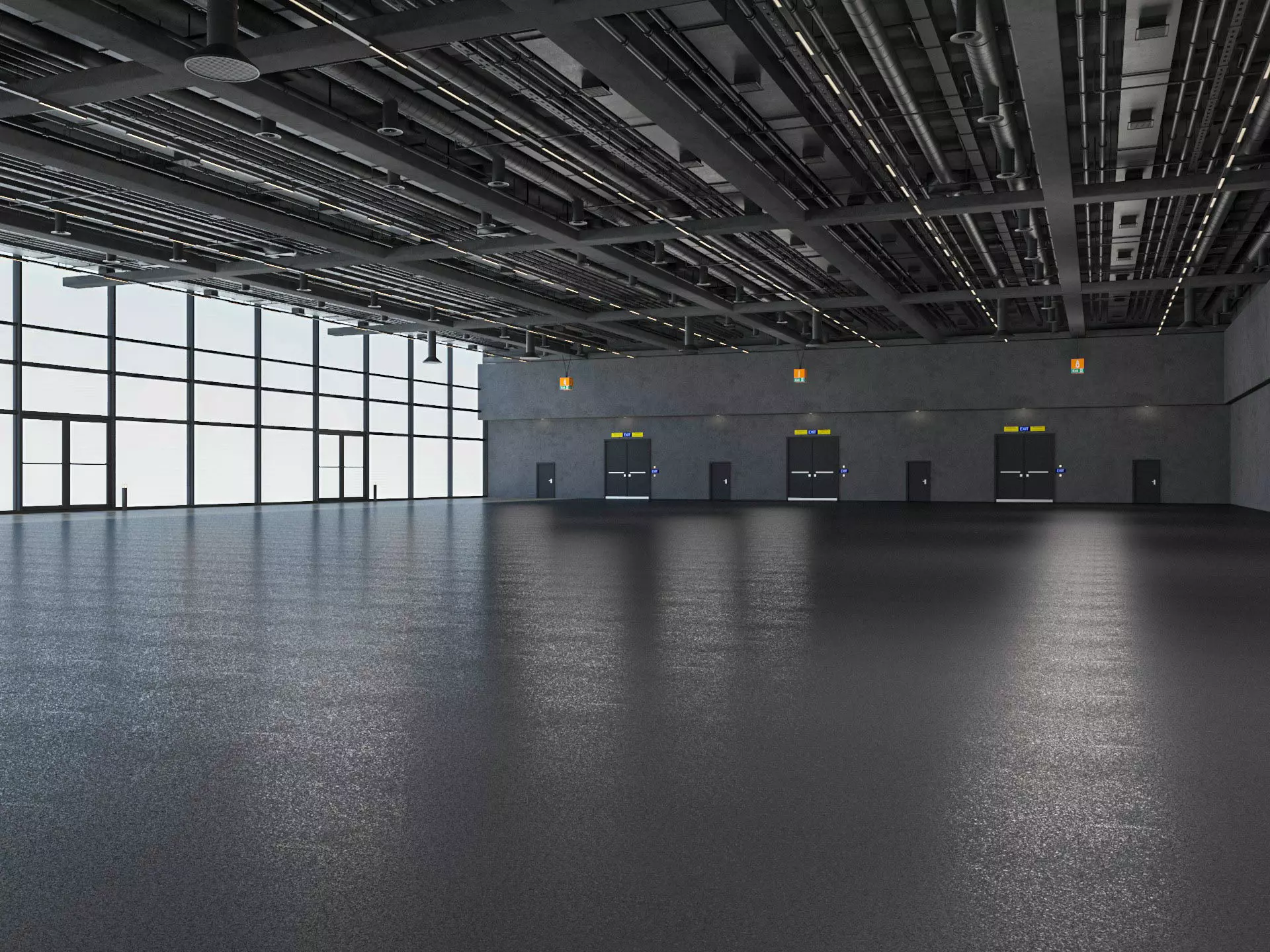 Exhibition Hall 34 3D model