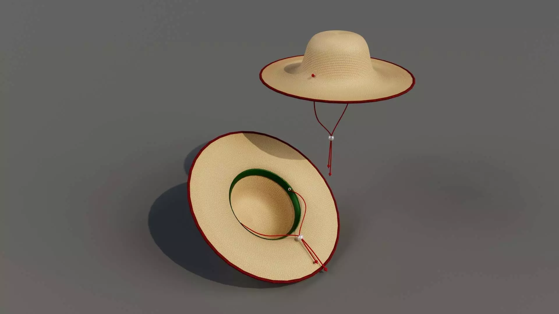 Ice dam Low-poly 3D model_0