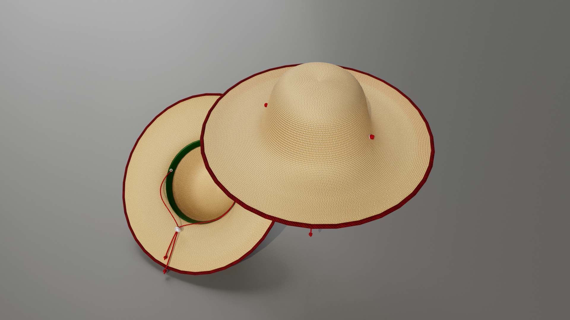 Ice dam Low-poly 3D model_3