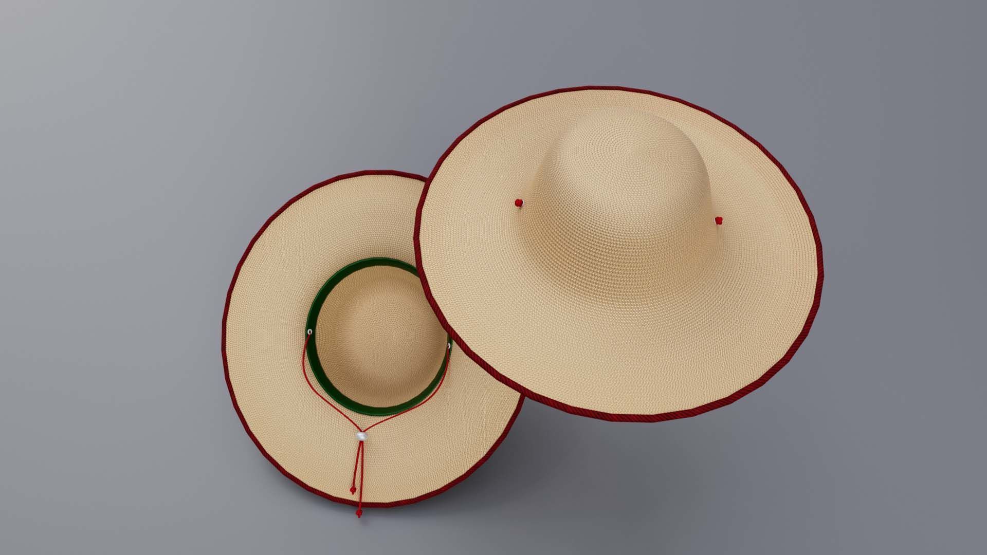 Ice dam Low-poly 3D model_2