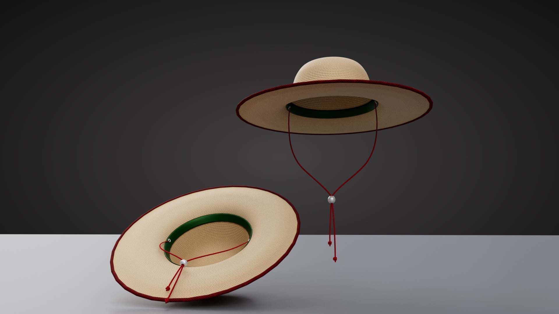 Ice dam Low-poly 3D model_4