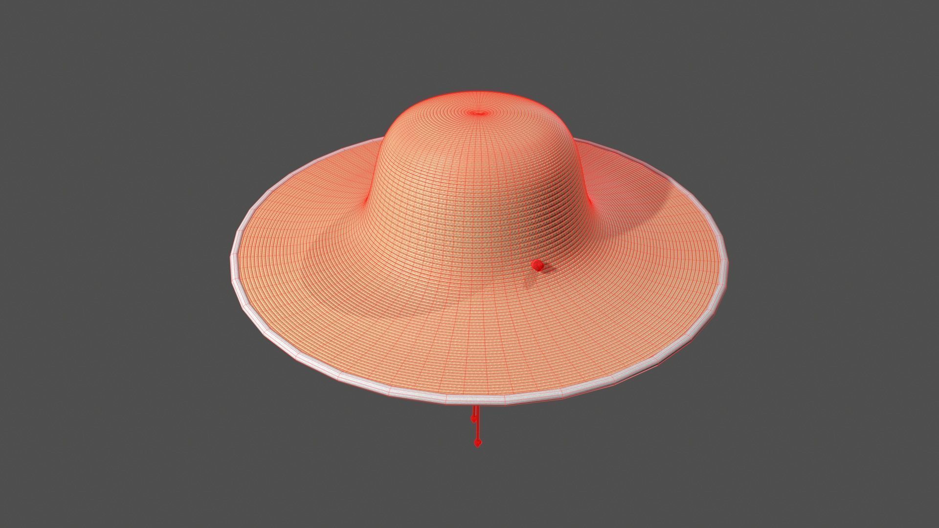 Ice dam Low-poly 3D model_7