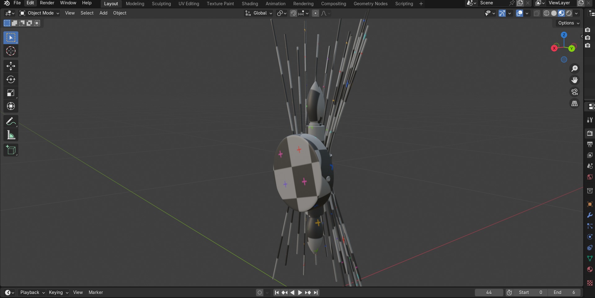 Jovenko Steel Wall Sconce Low-poly 3D model_20