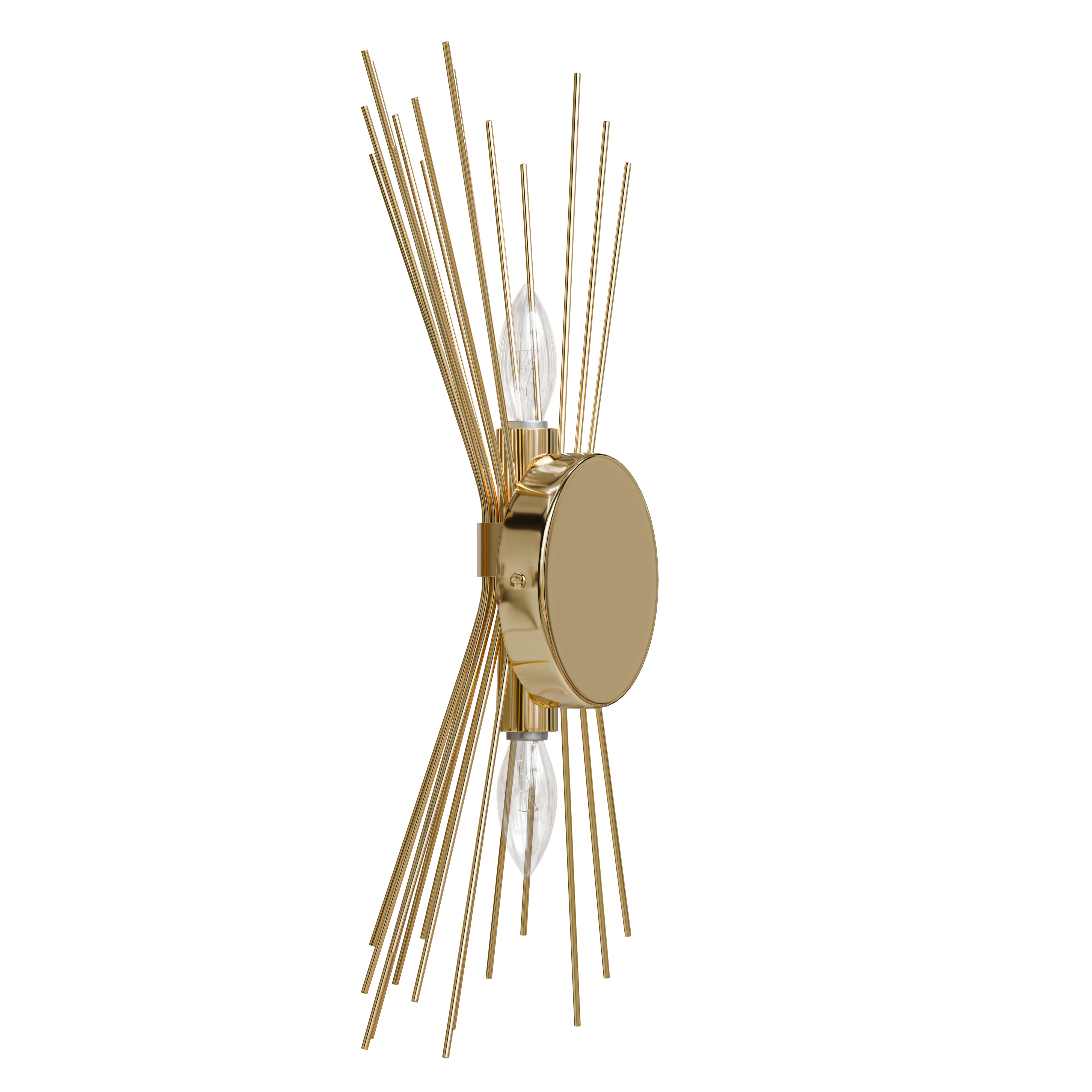 Jovenko Steel Wall Sconce Low-poly 3D model_4