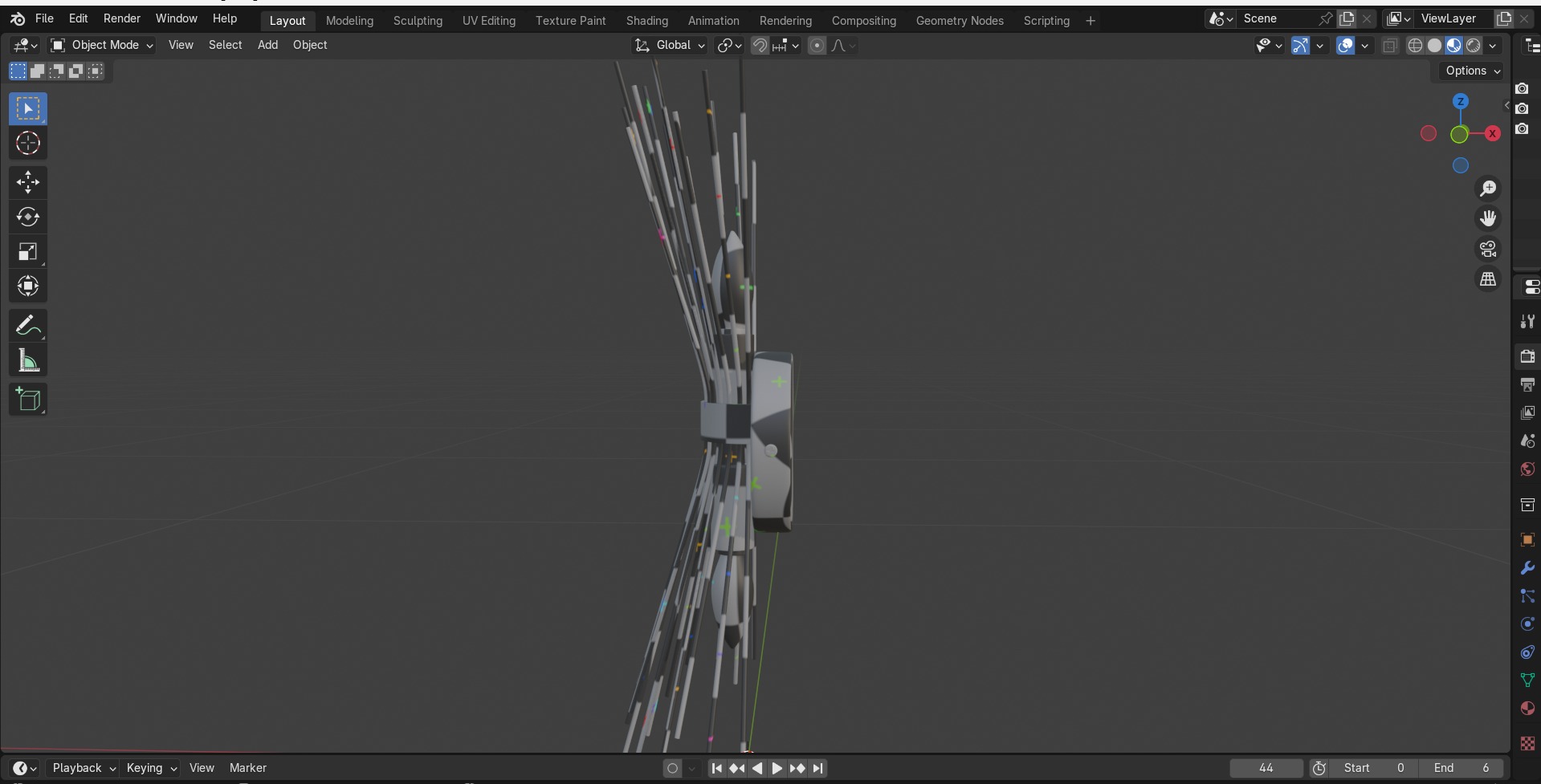 Jovenko Steel Wall Sconce Low-poly 3D model_19