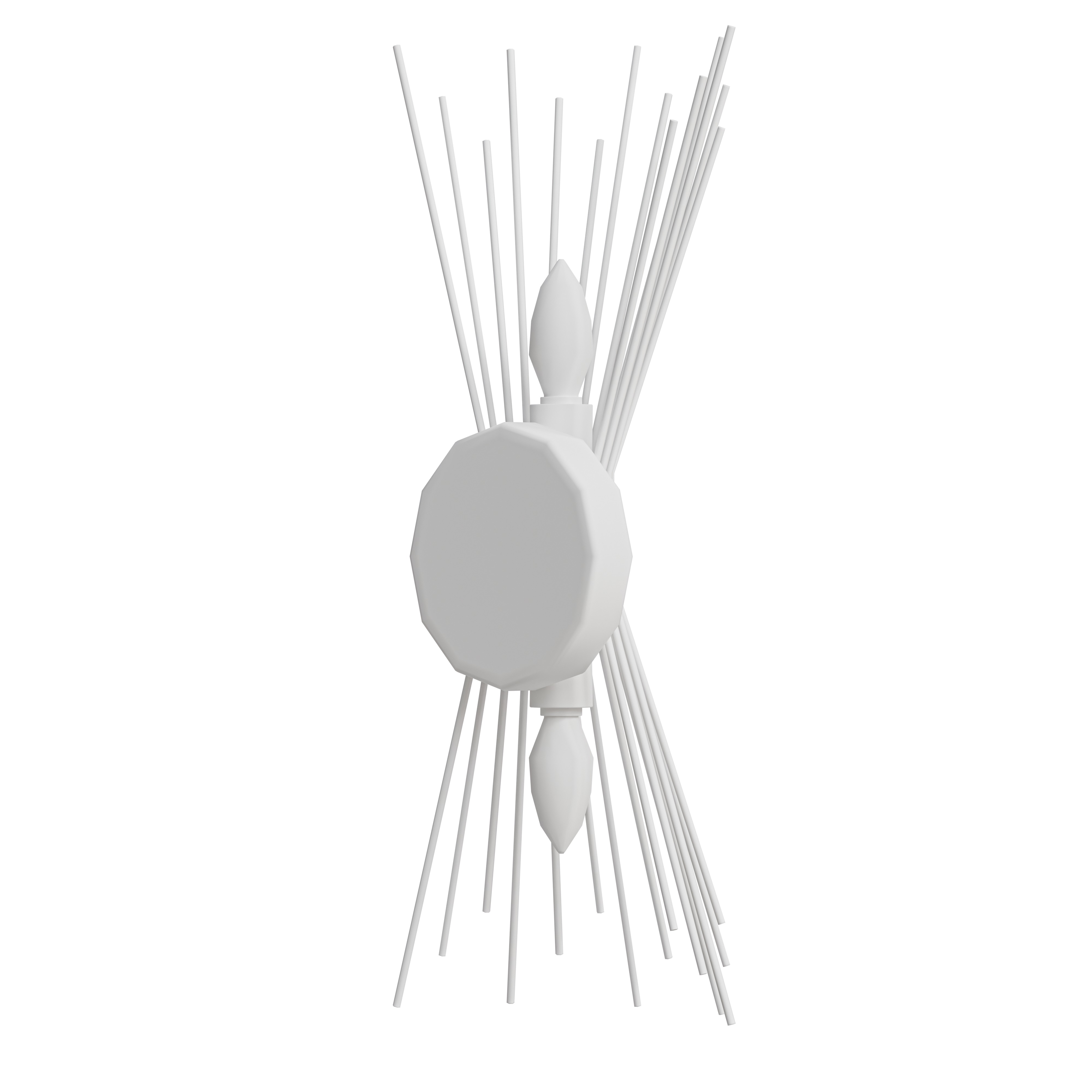 Jovenko Steel Wall Sconce Low-poly 3D model_10