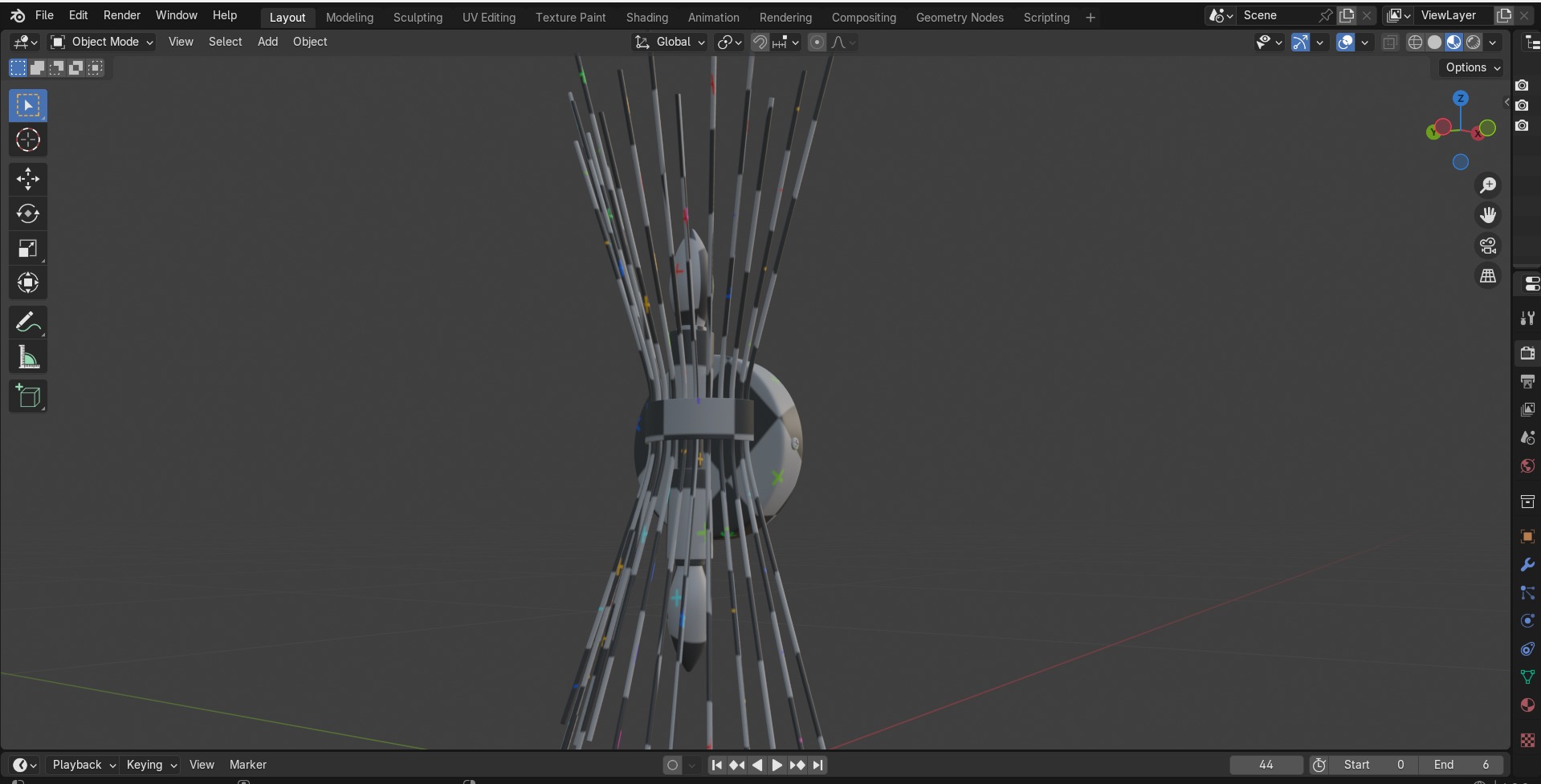 Jovenko Steel Wall Sconce Low-poly 3D model_19