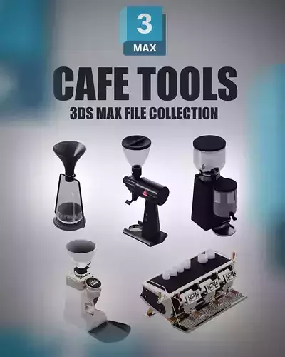 CAFE TOOLS COLLECTION- 3DS MAX FILE