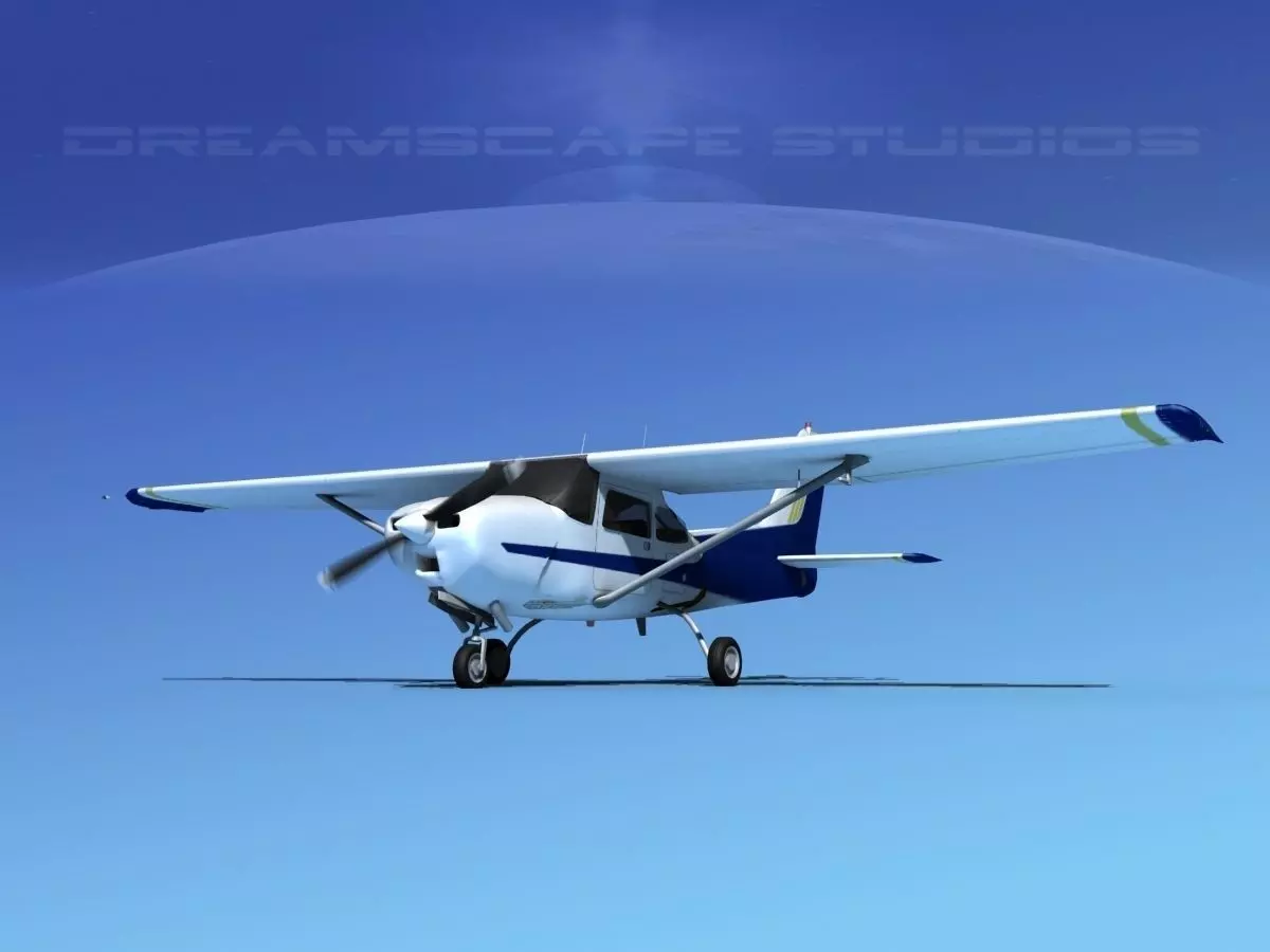 Cessna 172RG Cutlass V04 3D model