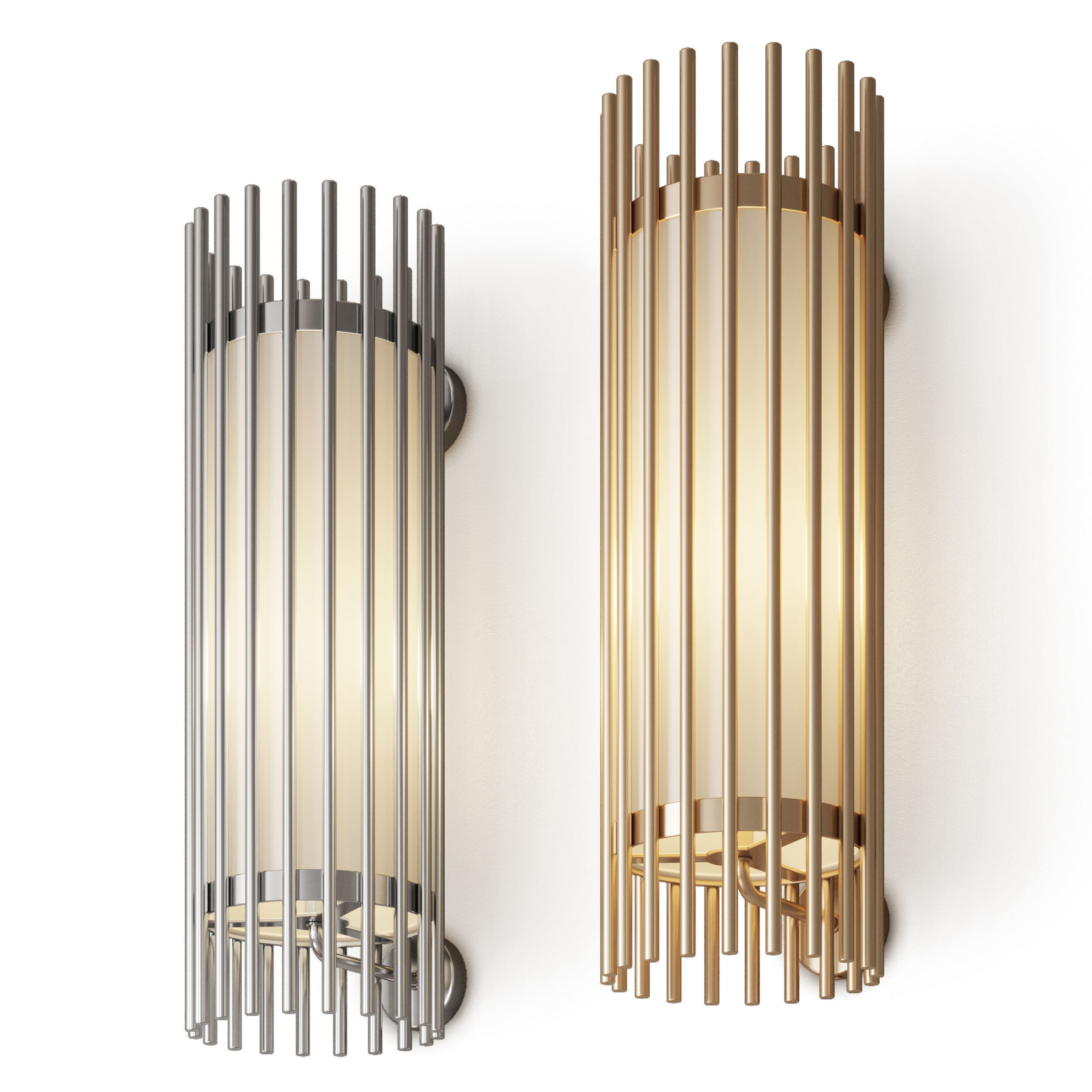 Sconce Dantone Home Behind 3D model_1