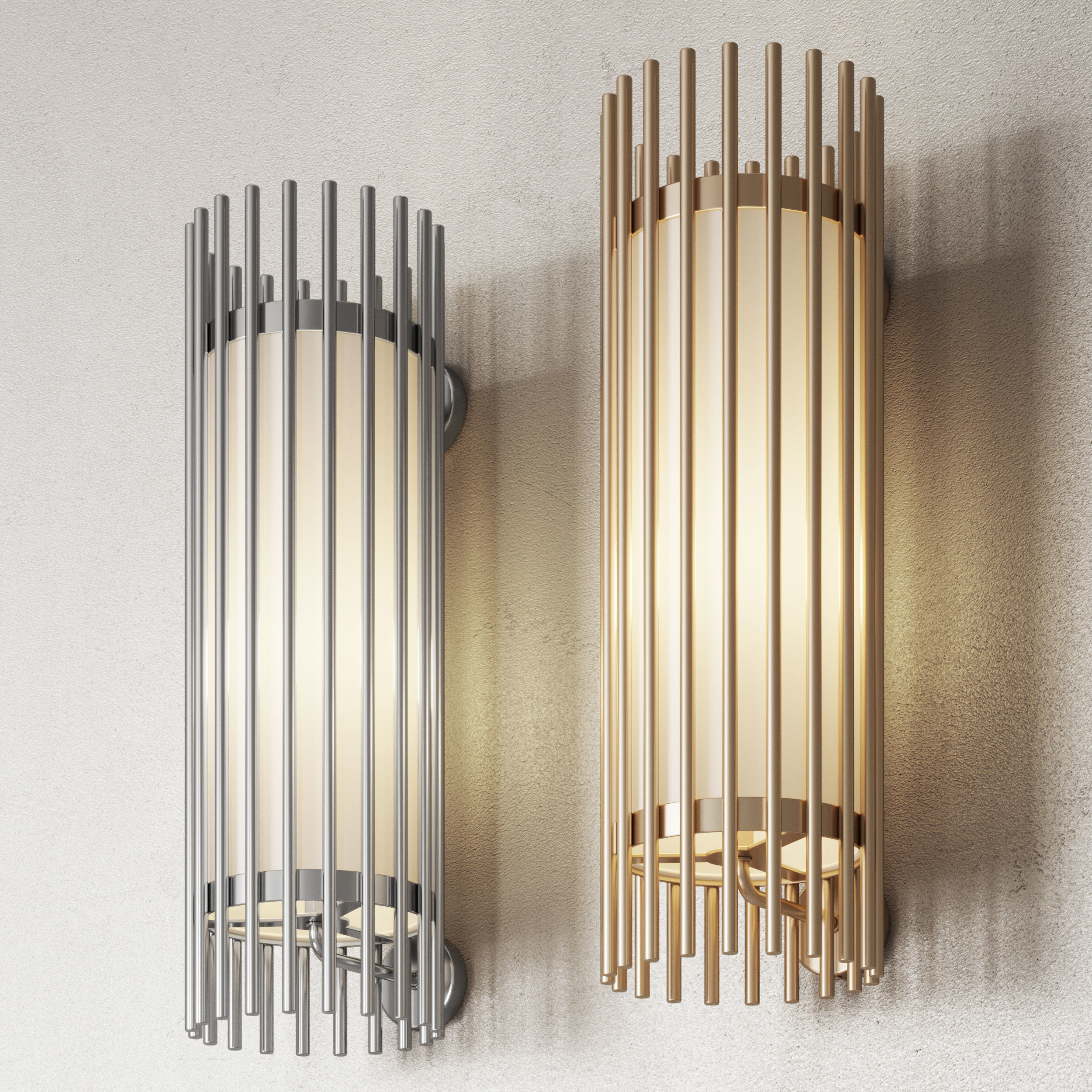 Sconce Dantone Home Behind 3D model_2